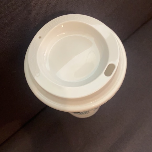 Starbucks Plastic Reusable White Cup - Picture 2 of 5